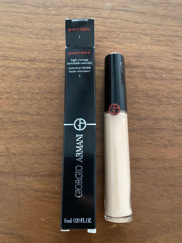 Giorgio Armani power fabric concealer 3 Beauty Personal Care Face Makeup on Carousell