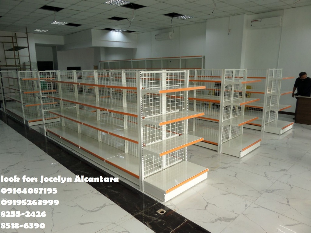 Grocery racks steel metal, Furniture & Home Living, Furniture, Shelves ...