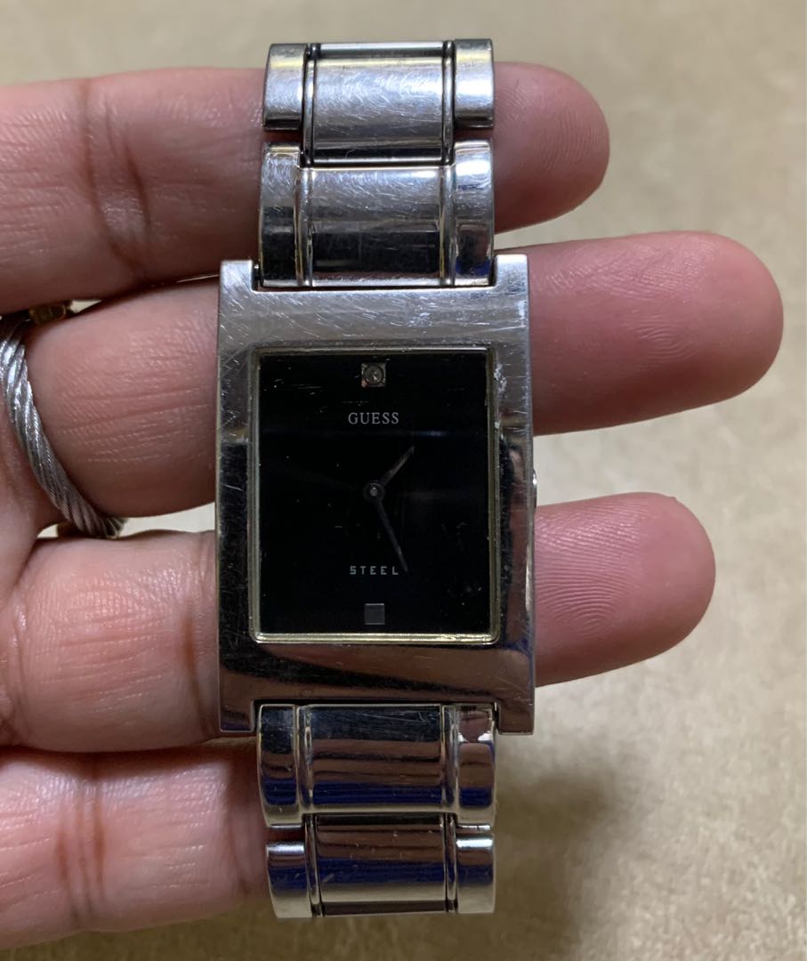 Guess watch square face, Watches on Carousell
