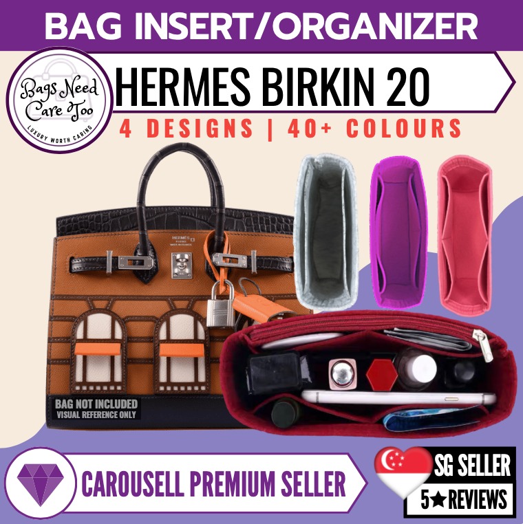 Hermes Birkin Bag Models Organizer Insert, Purse Organizer with