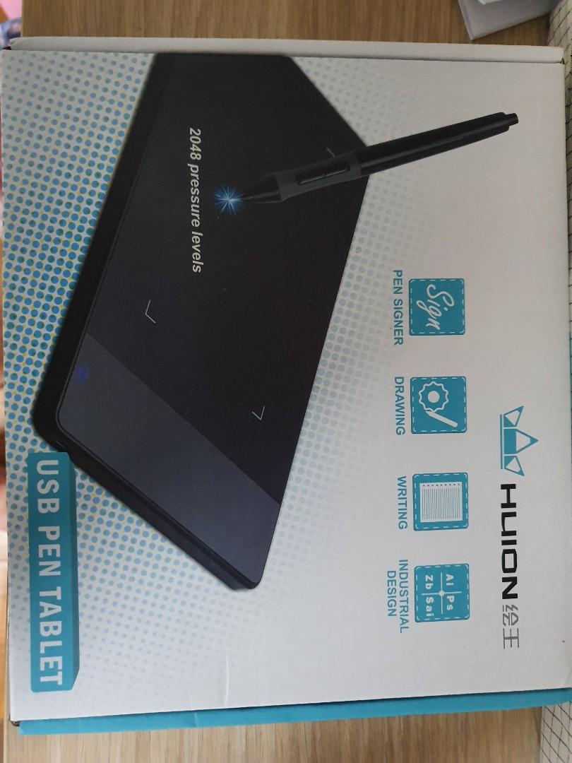 HUION H420 pen tablet, Computers & Tech, Parts & Accessories, Other ...