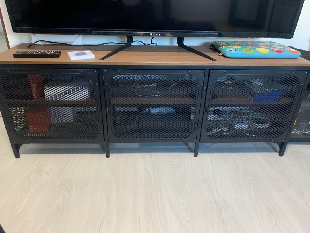 Ikea Fjallbo TV Console, Computer Desk, Shelving, Furniture & Home