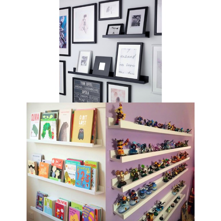 IKEA RIBBA Picture Ledge, Furniture & Home Living, Furniture, Shelves, & Racks on Carousell