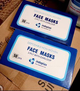 INDOPLAS Disposable Face Masks