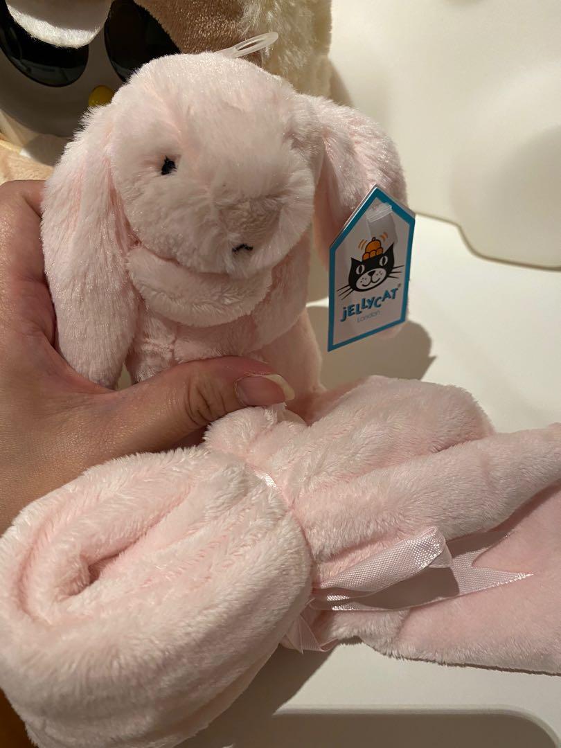 Jellycat pink bunny hotsell soother