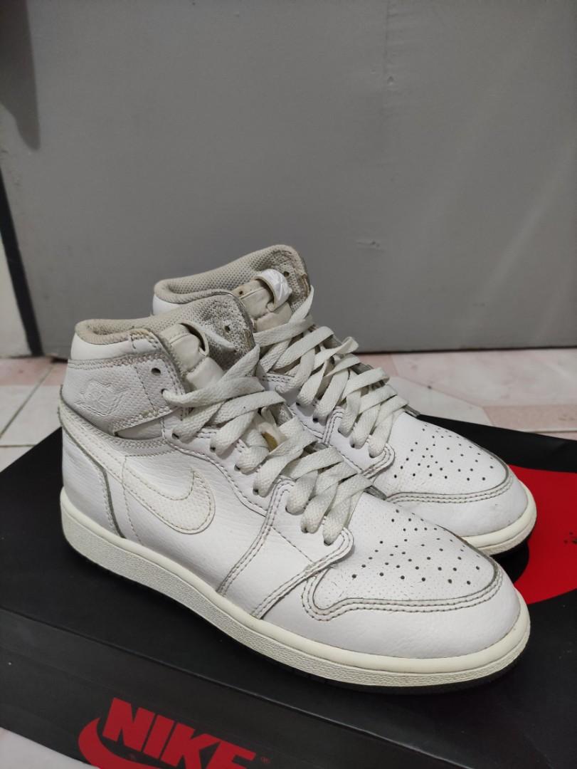 Air jordan best sale 1 perforated white