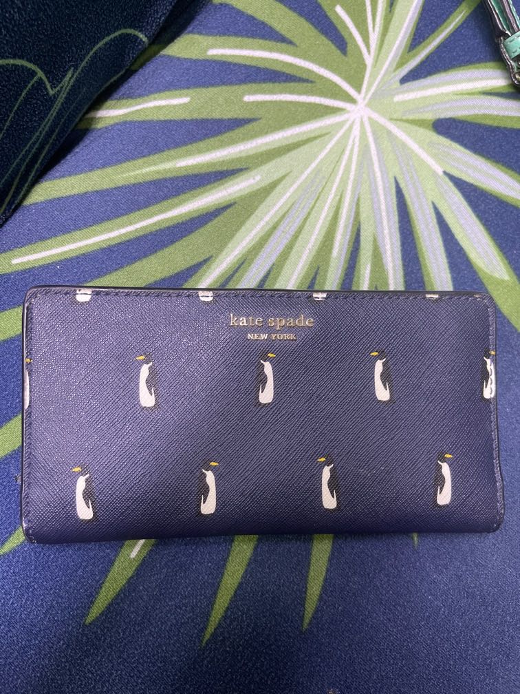 Kate Spade Penguin wallet, Luxury, Bags & Wallets on Carousell