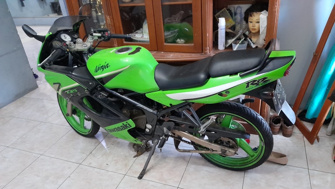 kawasaki ninja rr hijau