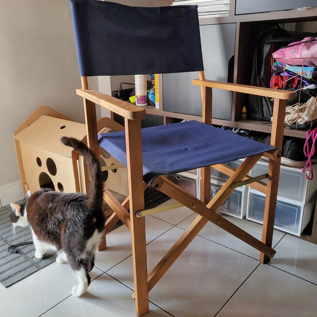 Kerusi Director Furniture Home Living Furniture Chairs on