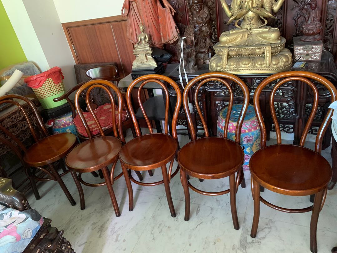 Kopitiam chairs, Furniture & Home Living, Furniture, Chairs on Carousell