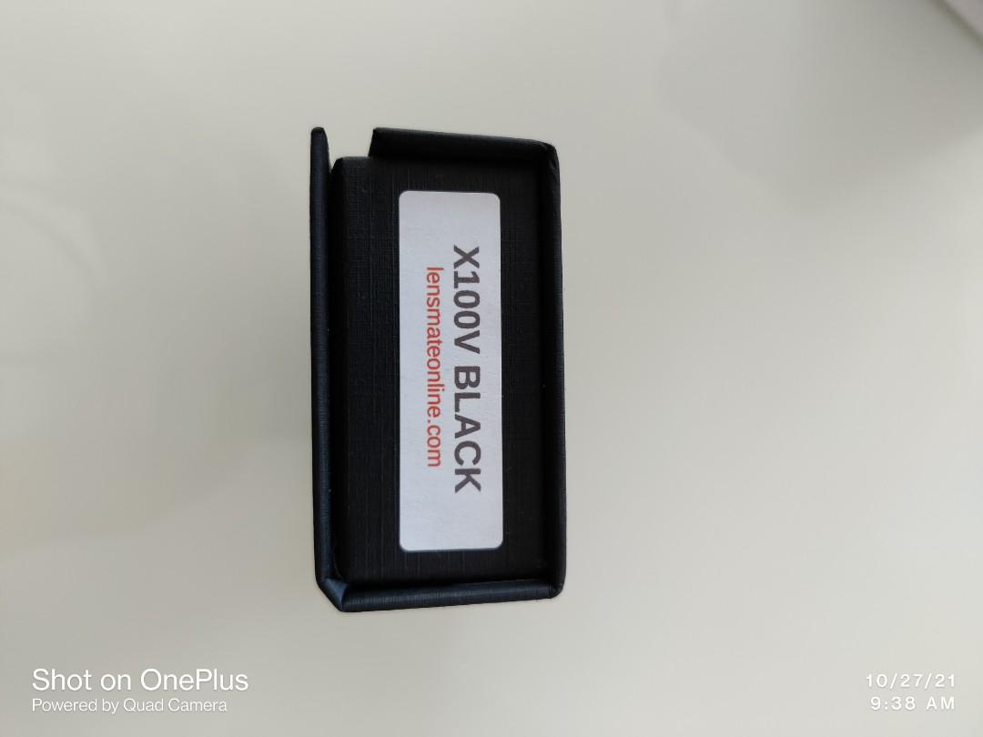 Lensmate Fuji X100V thumbgrip (black color), Photography, Cameras on