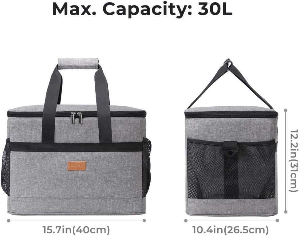 Lifewit Cooler Bag 30 Cans Collapsible and Insulated Large Lunch