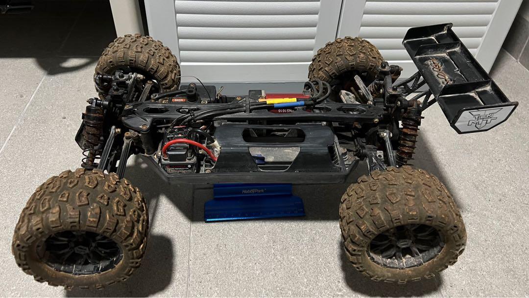 Losi Ten MT 1/10 RTR RC Monster Truck, Hobbies & Toys, Toys & Games on