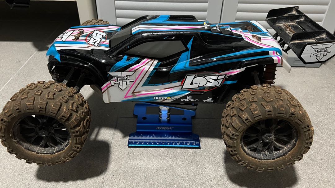 Losi Ten MT 1/10 RTR RC Monster Truck, Hobbies & Toys, Toys & Games on