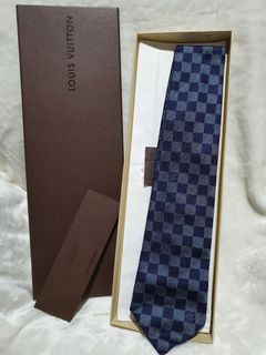 Louis Vuitton Damier Classique Mens Tie