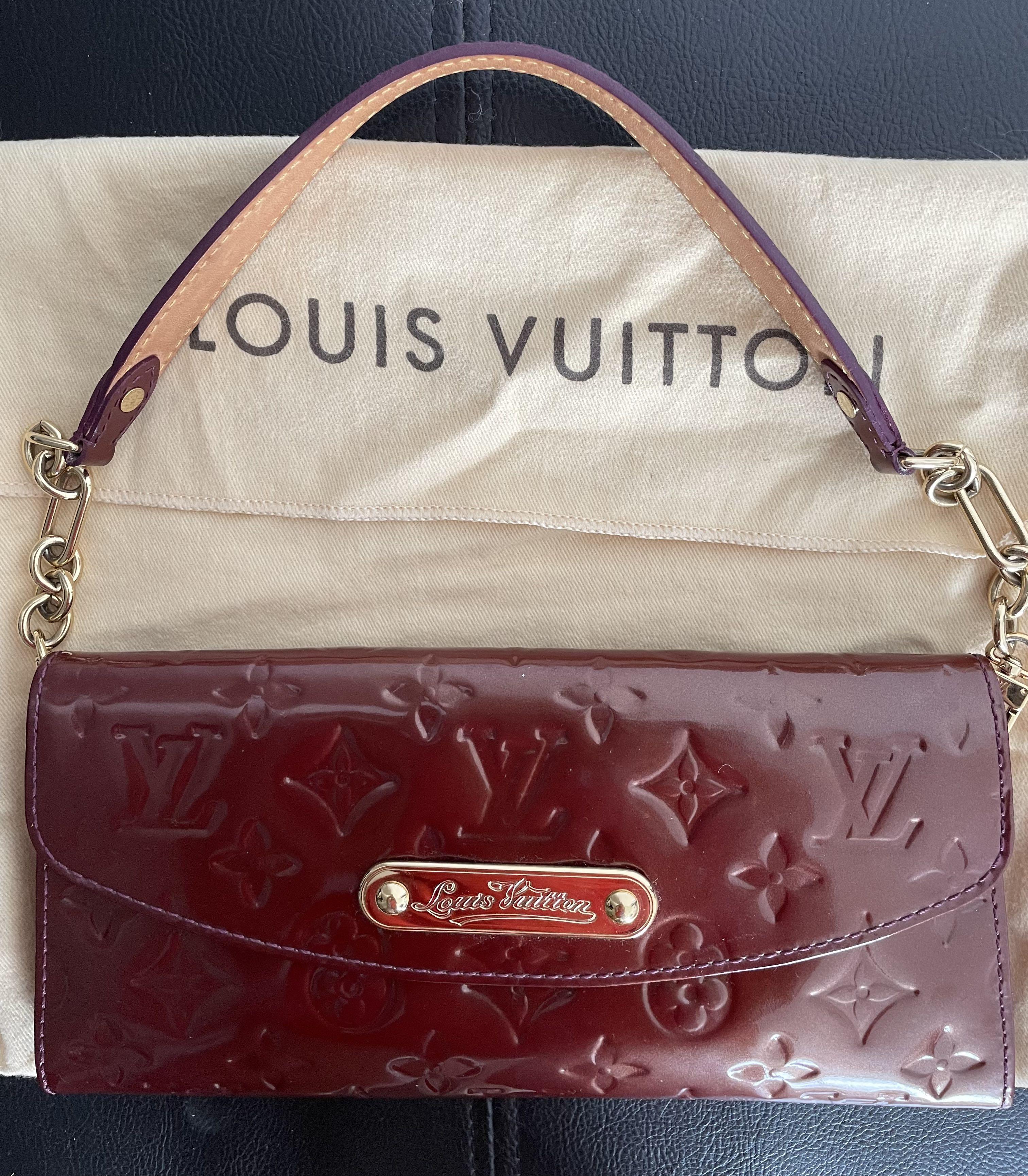 Louis Vuitton Violette Monogram Vernis Sunset Boulevard Bag Louis Vuitton