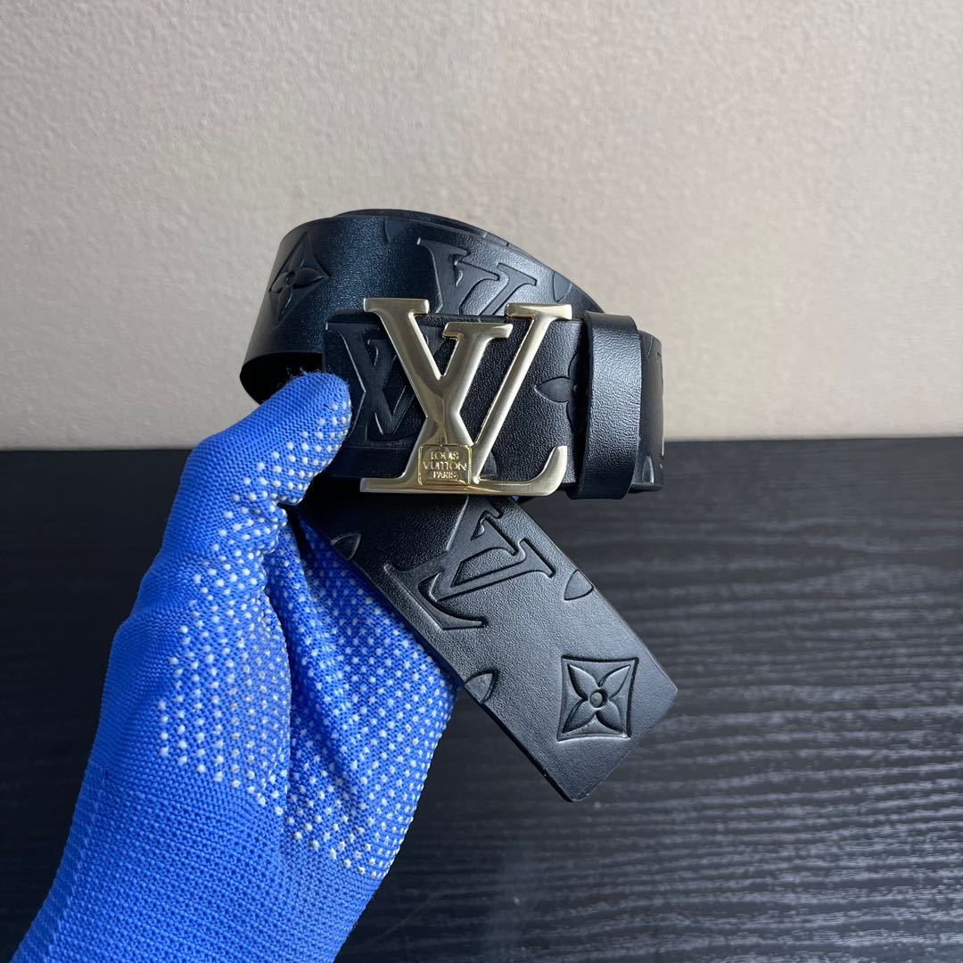 LV Belt leathern, Men's Fashion, Watches & Accessories, Belts on Carousell
