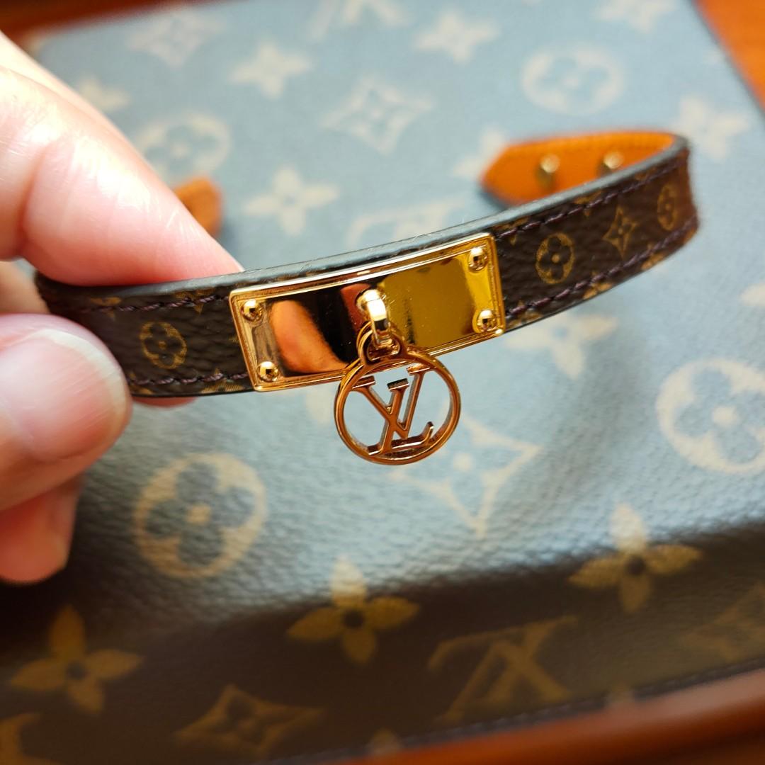 Shop Louis Vuitton Logomania bracelet (M4150E) by えぷた