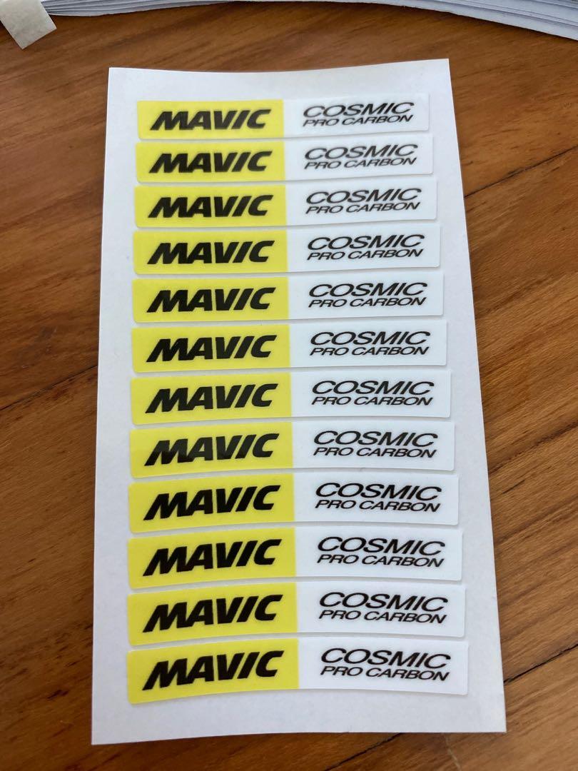 Mavic Cosmic Rim Decal 700c Wheel, Sports Equipment, Bicycles & Parts ...