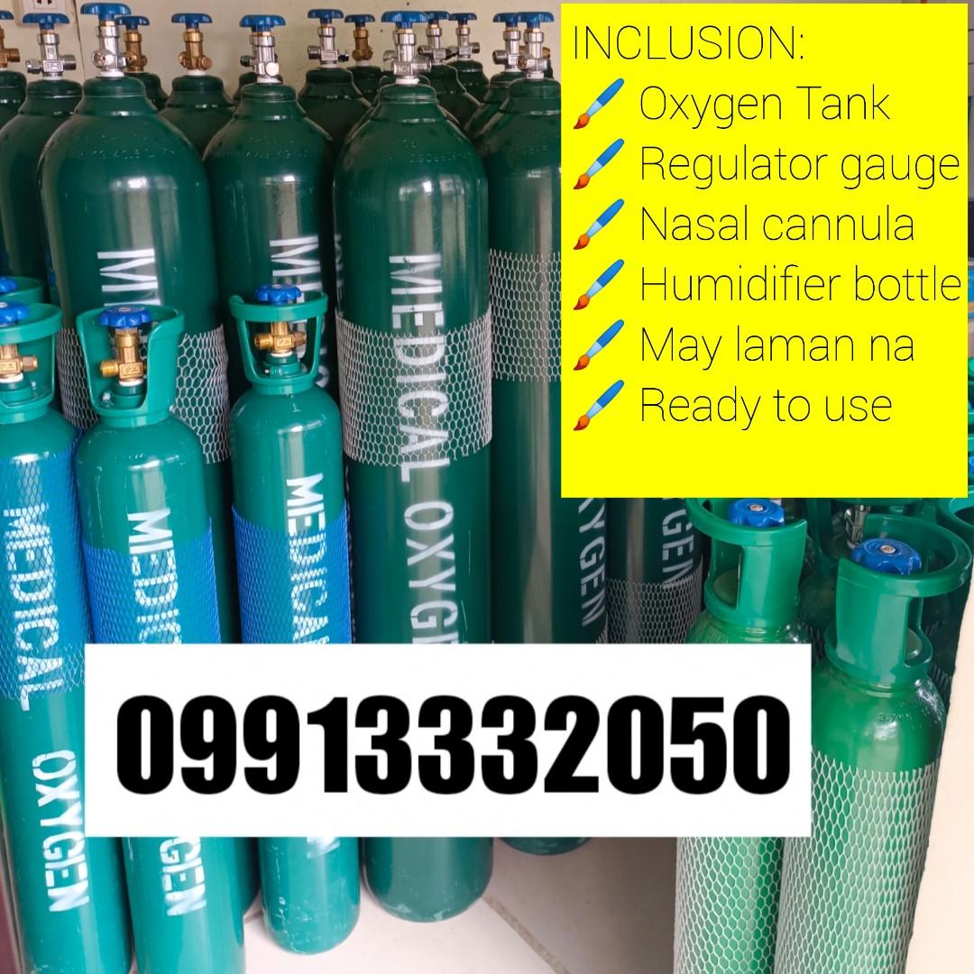 Medical oxygen tank (Category: Medical Supplies & Tools) located in Quezon City. Submitted by jayquanmarketing_09653447155 (Listing ID 1122050924, Image 1). Description: Legit with physical store all tanks are brand new pm for more queries... Godbless and keepsafe everyone!!!.