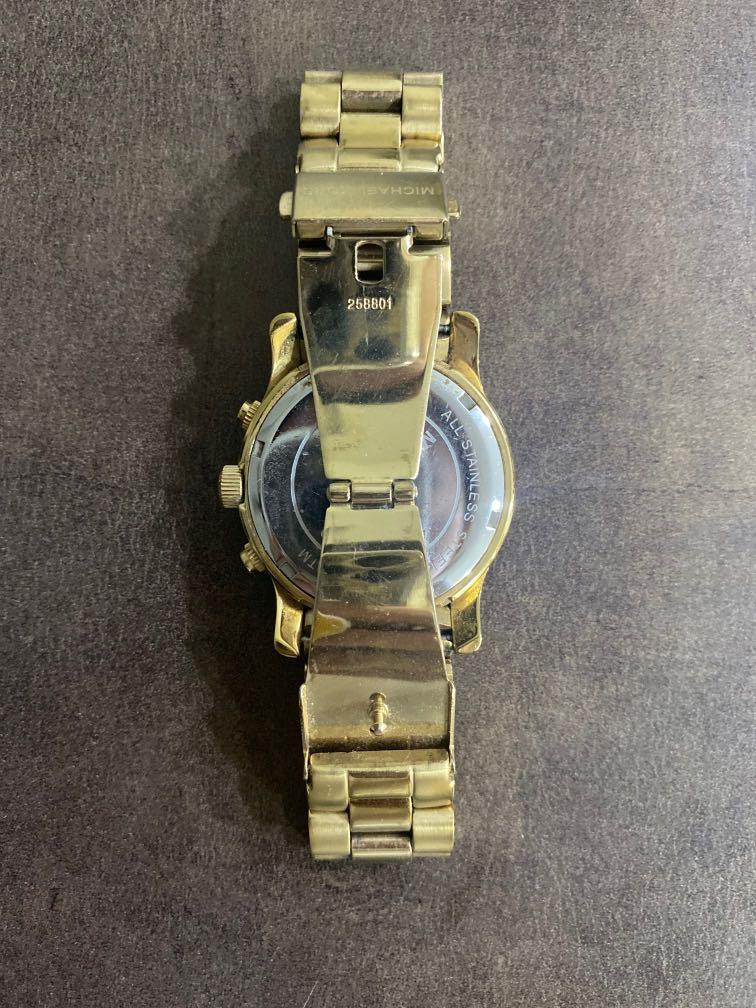 Michael Kors Runway MK5055 Unisex Stainless Steel Analog Dial Quartz Watch  MP756 | eBay