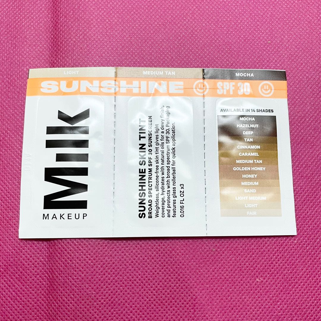 Milk makeup sunshine skin tint foundation, Beauty & Personal Care, Face, Makeup on Carousell