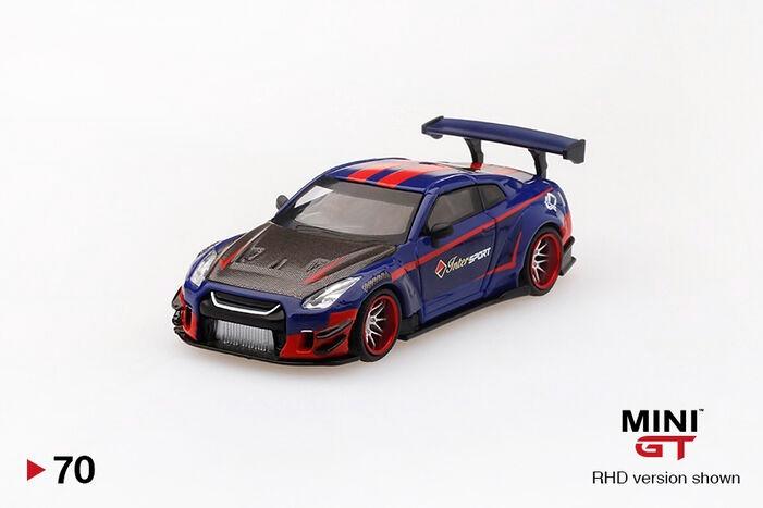 MINI GT 70 LB WORKS Nissan GT-R (R35) Gudang Garam Intersport Type