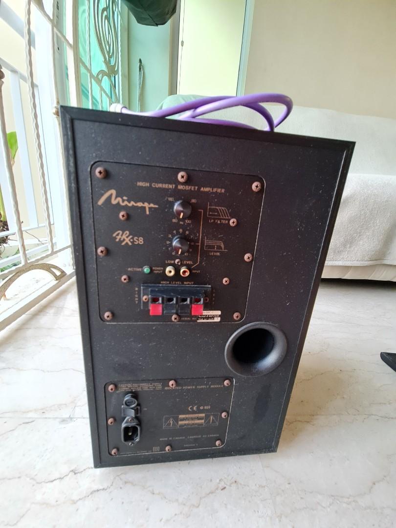 Mirage FRX S8 Subwoofer for sale