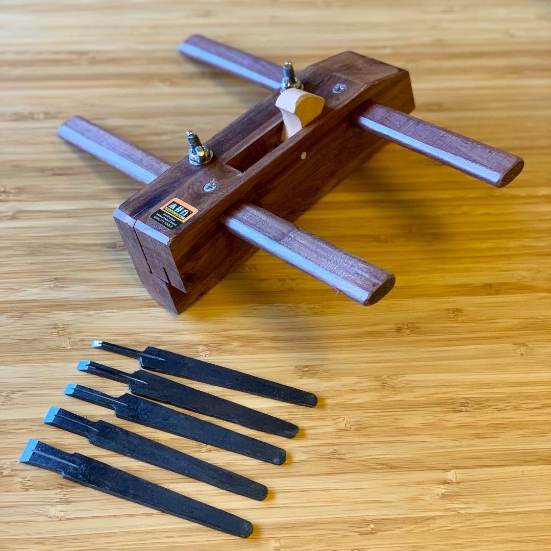 Mujingfang Rosewood Grooving Plane (Plow/Plough Plane Woodwork) for