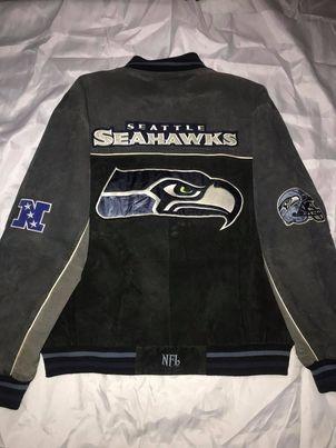 NFL VINTAGE SEATTLE SEAHAWKS 100% LEATHER, Men's Fashion, Coats