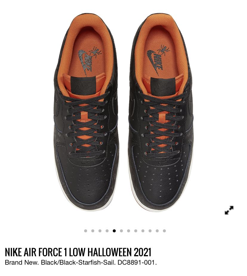 orange halloween af1