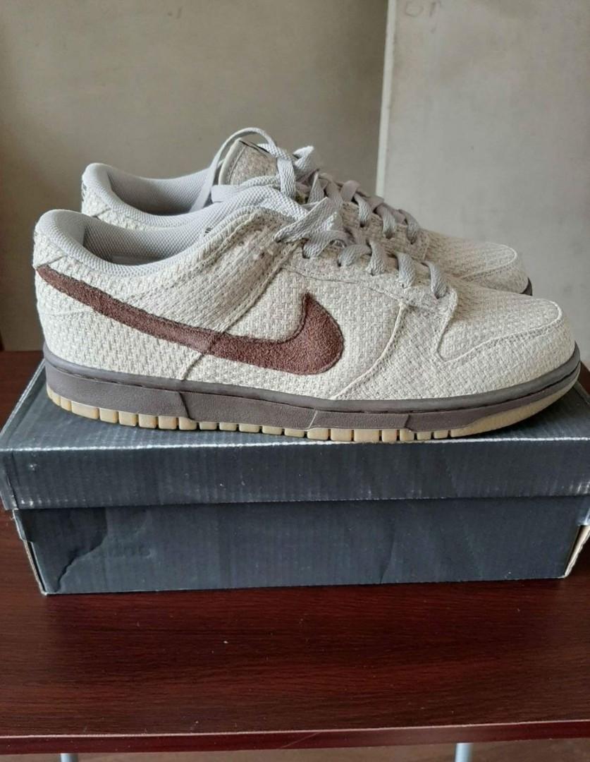 dunk low hemp brown