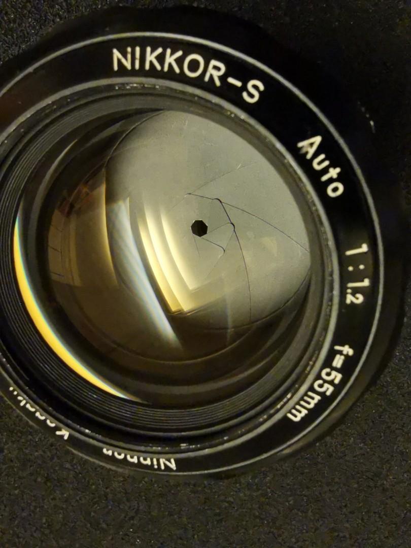 Nikon 55mm f1.2 fast lens, Photography, Lens & Kits on Carousell