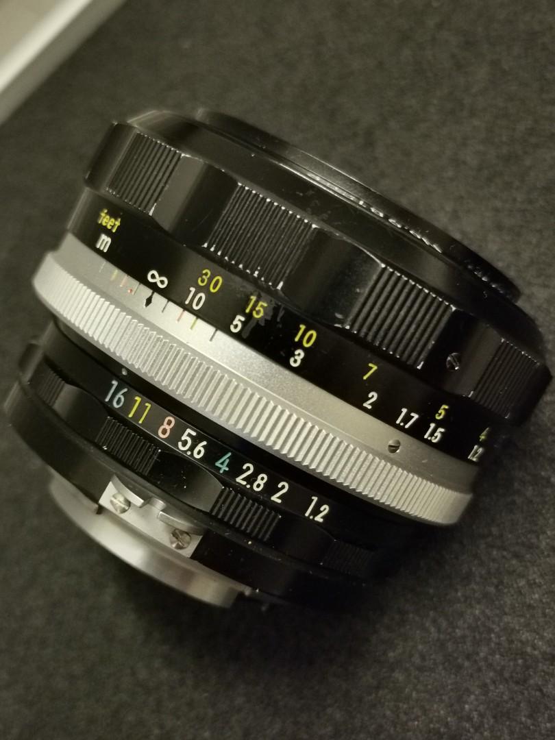 Nikon 55mm f1.2 fast lens, Photography, Lens & Kits on Carousell