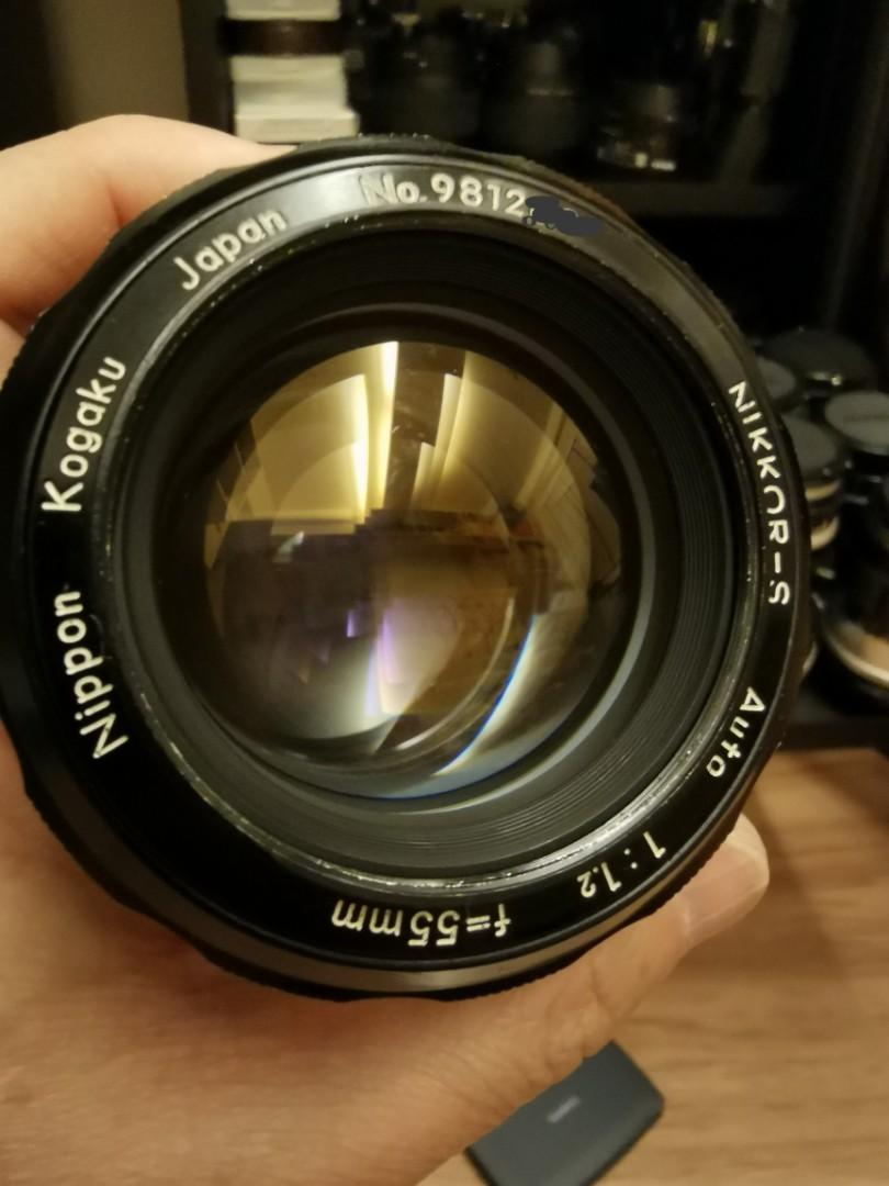 Nikon 55mm f1.2 fast lens, Photography, Lens & Kits on Carousell