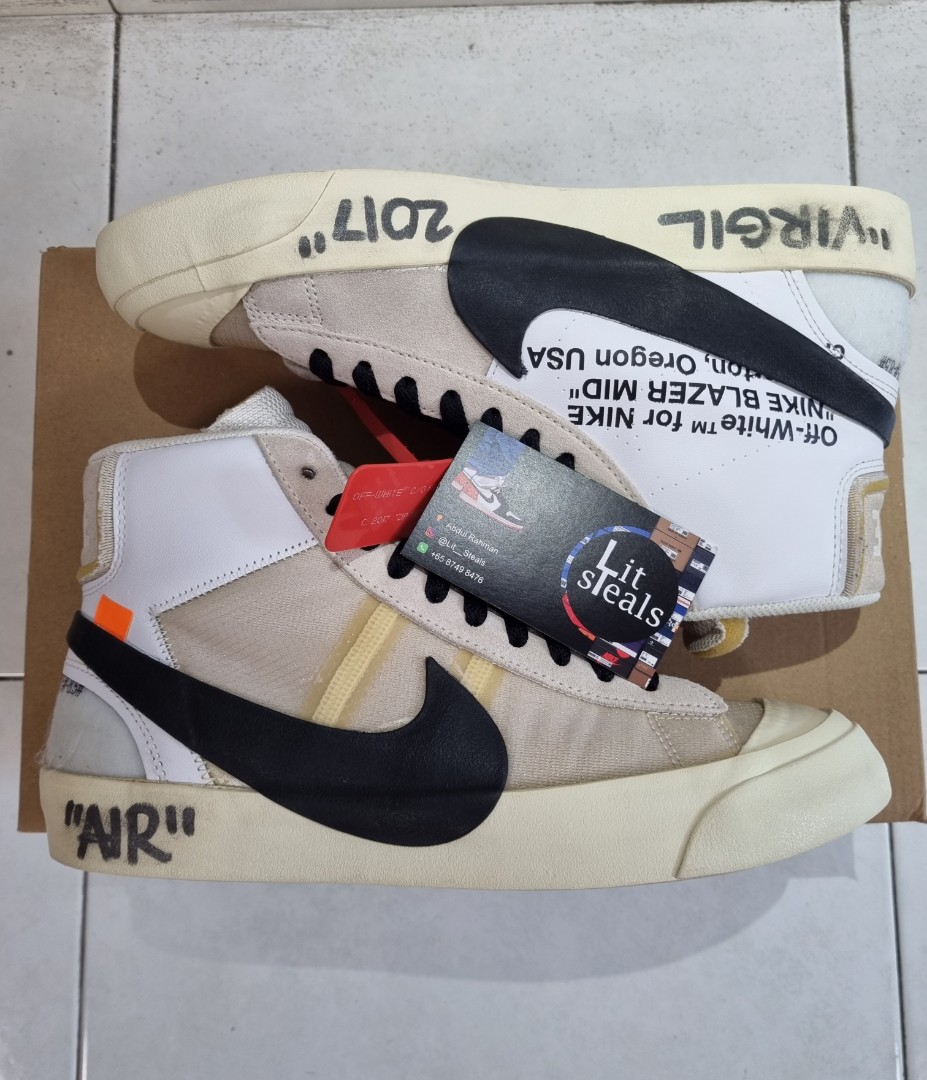 og blazer off white