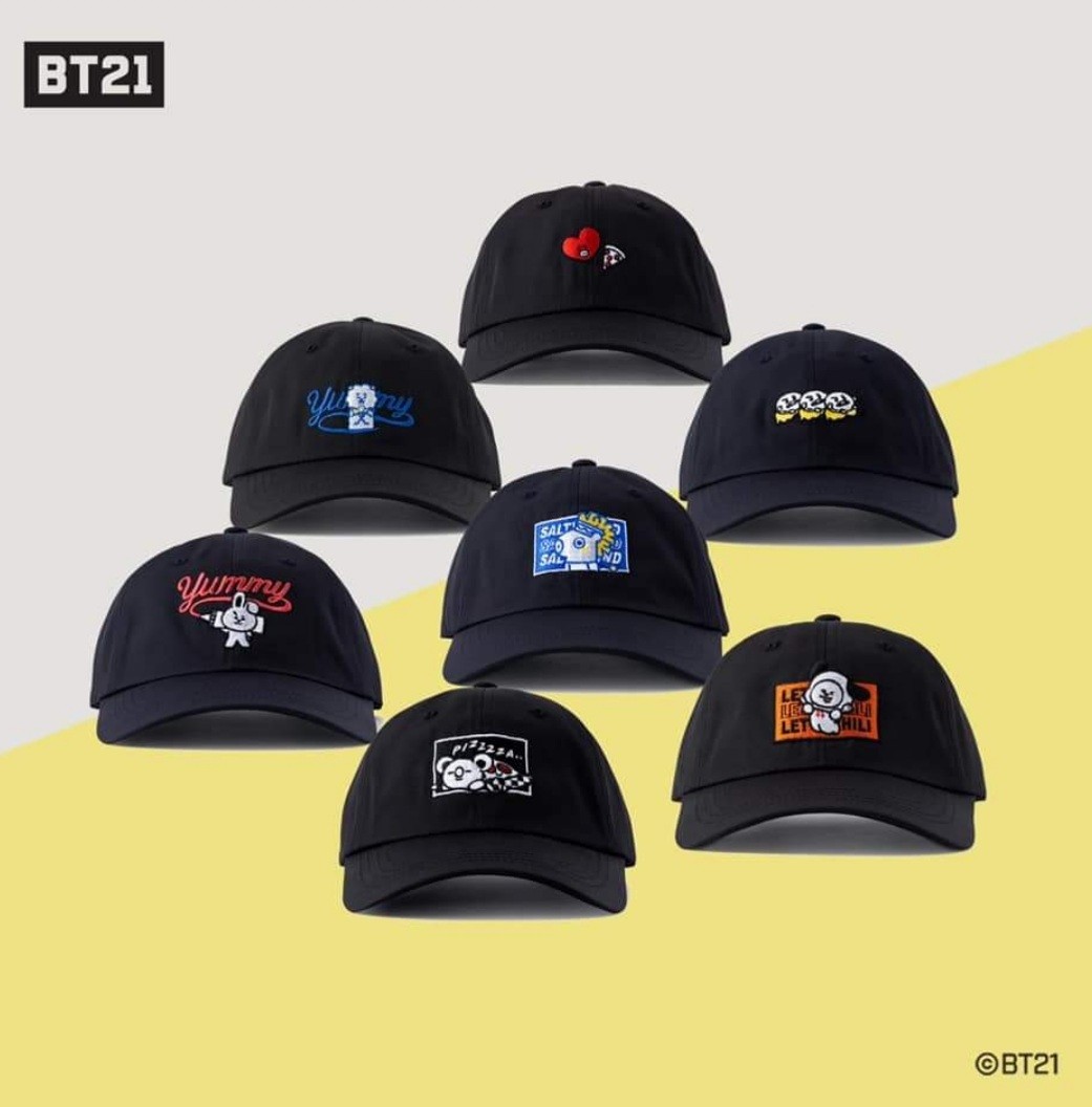 Official BT21 Chimmy bite baseball cap 