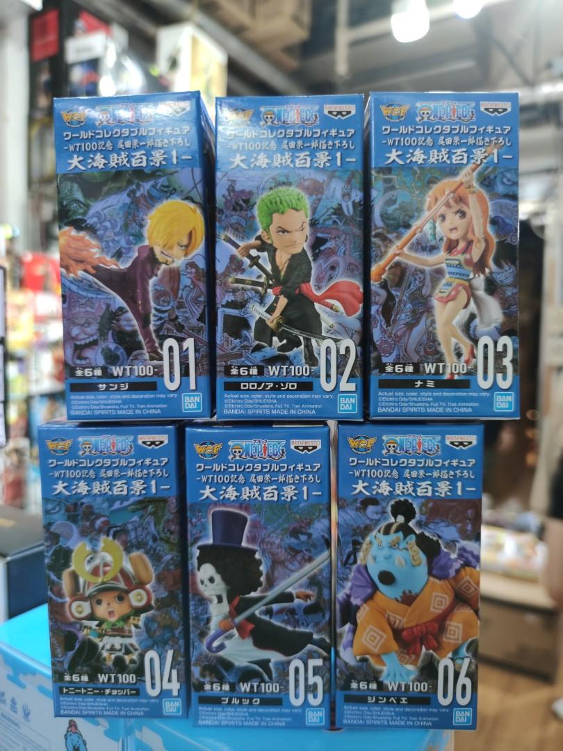 One Piece 海賊王大海賊百景wt100 記念wcf Vol 1 全6種 興趣及遊戲 玩具 遊戲類 Carousell