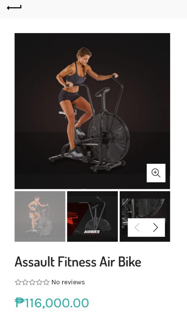 assault fitness air bike classic