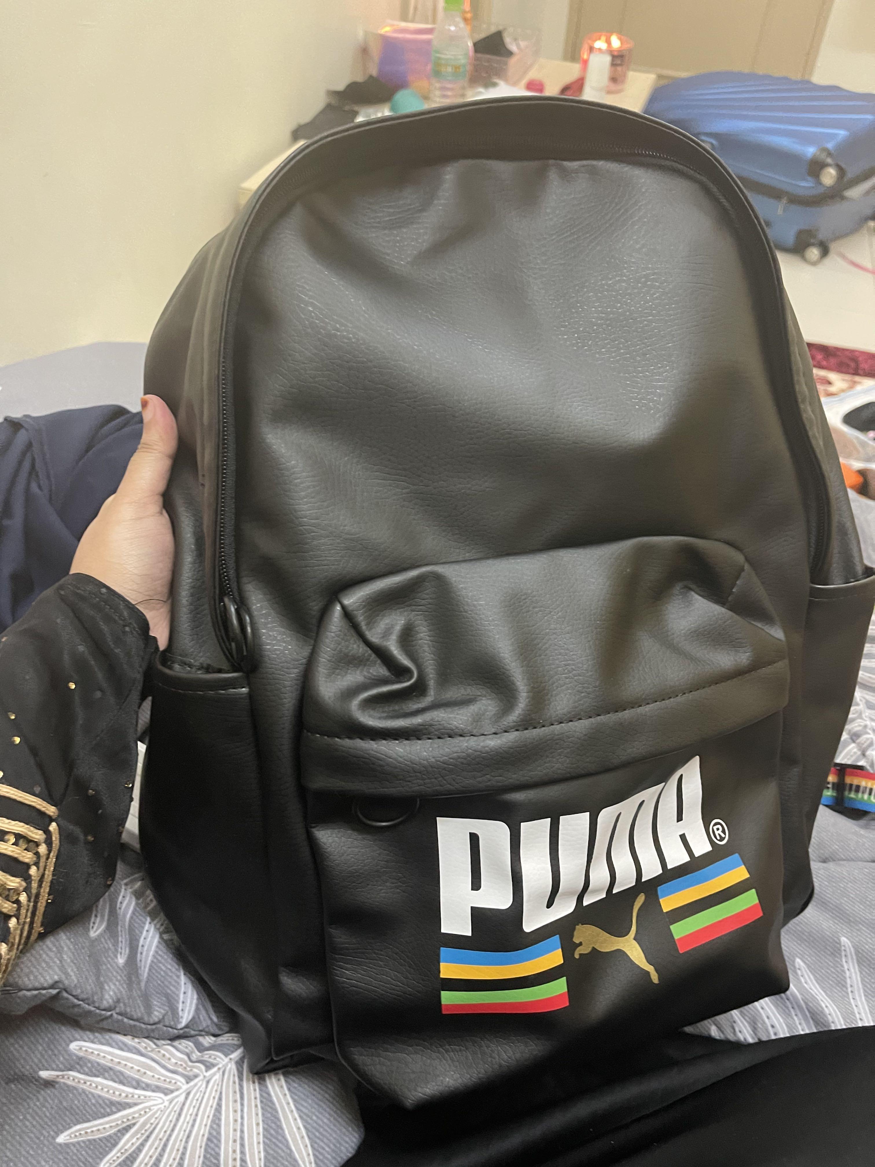 Puma on sale leather backpacks