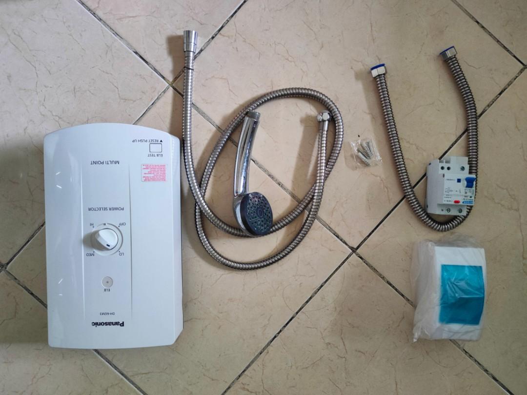 PANASONIC Multipoint Heater (DH-6GM3), TV u0026 Home Appliances, Water Heater u0026  Instant Showers on Carousell