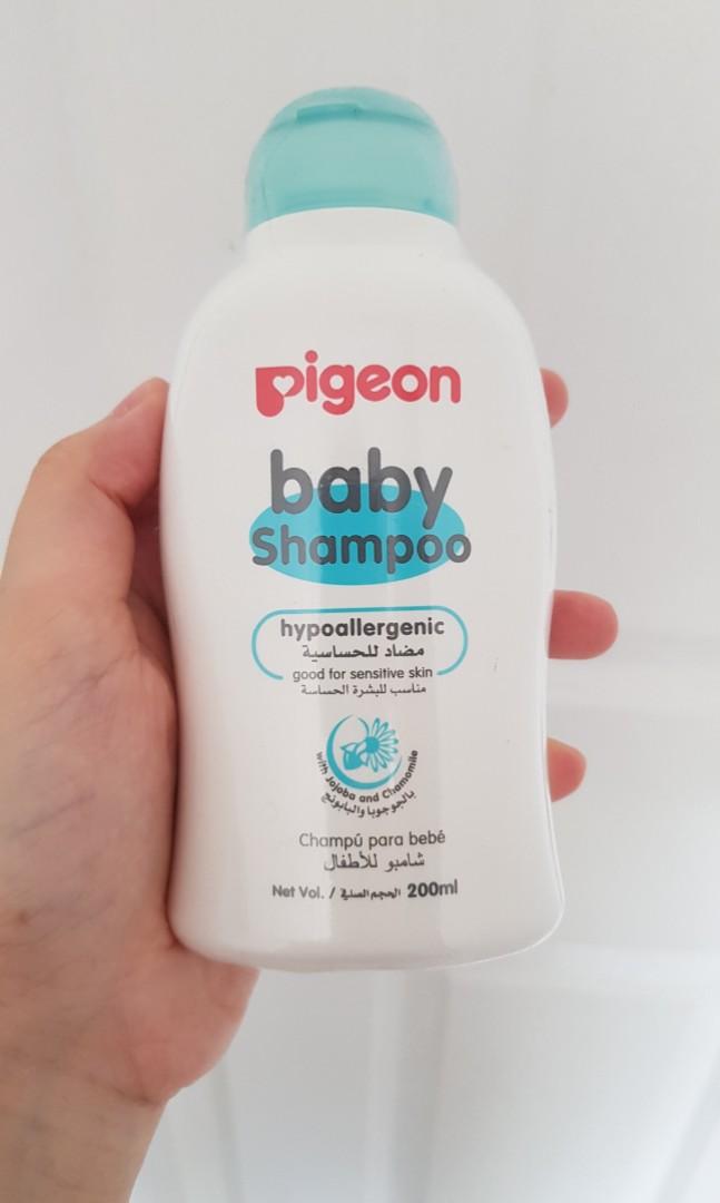 Pigeon baby shampoo (Category: Baby Toiletries & Grooming) located in Manila. Submitted by cicada15 (Listing ID 1122023284, Image 1). Description: .