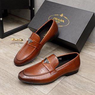 Prada men's brown loafers ? driving shoes preorder, Men's Fashion, Footwear,  Dress Shoes on Carousell