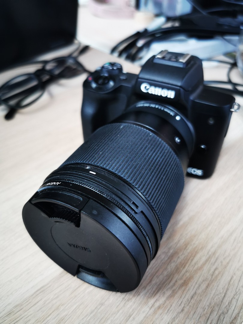 Canon Eos M50 With 15-45mm Lens Pc2328 Black | 000900258747 | Cash  Converters