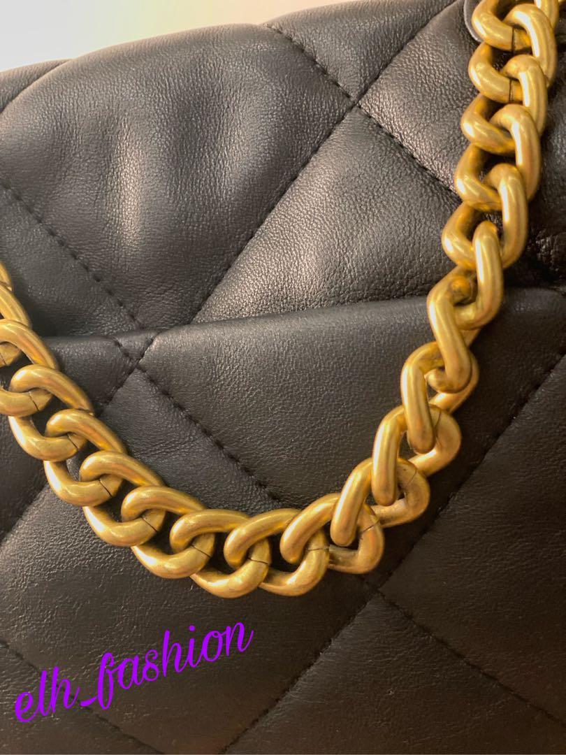 Chanel 19 hotsell fake vs real