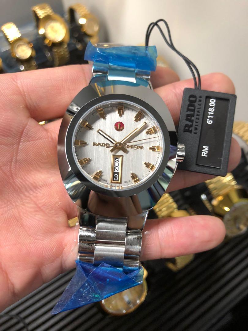 RADO XL DIASTAR THE ORIGINAL SWISS MADE AUTOMATIC R12995153 R12995203 R12995103