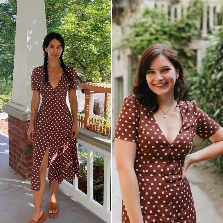 Reformation Locklin Dress in 3 prints Carousell
