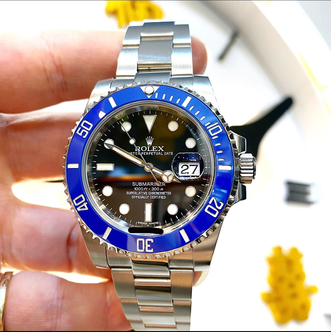 Rolex 116610ln submariner date custom Cookie Monster Luxury