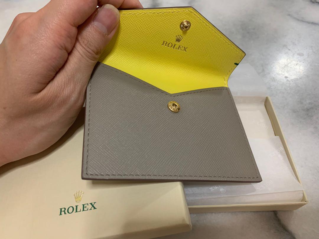 Rolex Genuine Leather card holder