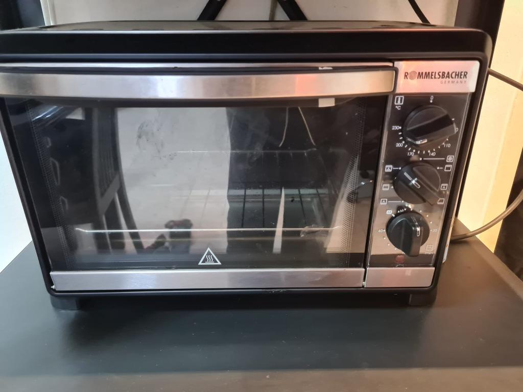 Rommelsbacher Stainless Steel Mini Oven 18L , TV & Home Appliances, Kitchen Appliances, Ovens